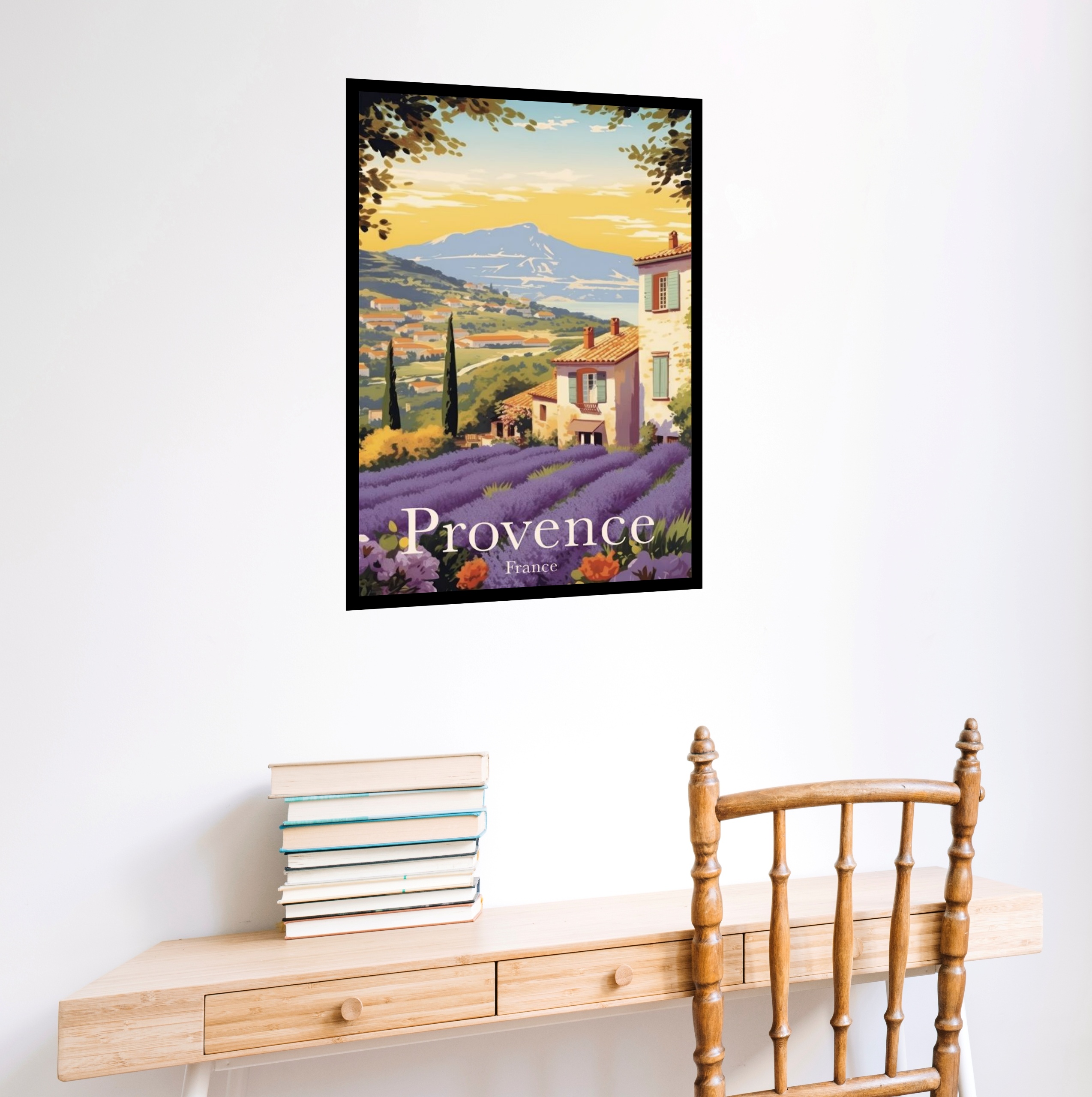 Quadro Decorativo Provence France - 70x50 cm