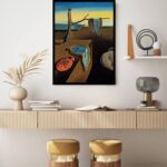 Quadro Decorativo Salvador Dali Memória - 70x50 cm