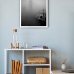 Quadro Decorativo Tower Bridge Neblina Londres - 70x50 cm