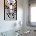Quadro Decorativo Turismo Lisboa Portugal - 70x50 cm