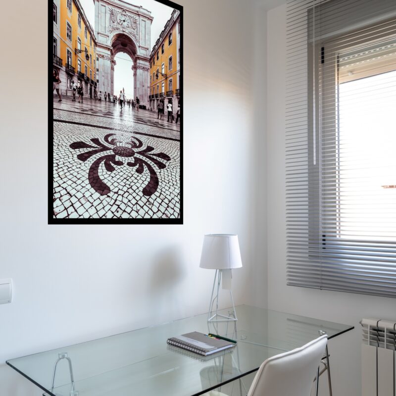 Quadro Decorativo Turismo Lisboa Portugal - 70x50 cm
