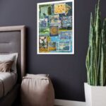 Quadro Decorativo Van Gogh Obras - 70x50 cm