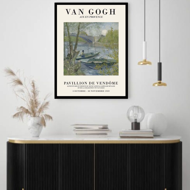 Quadro Decorativo Van Gogh Pavillion de Vendôme - 70x50 cm