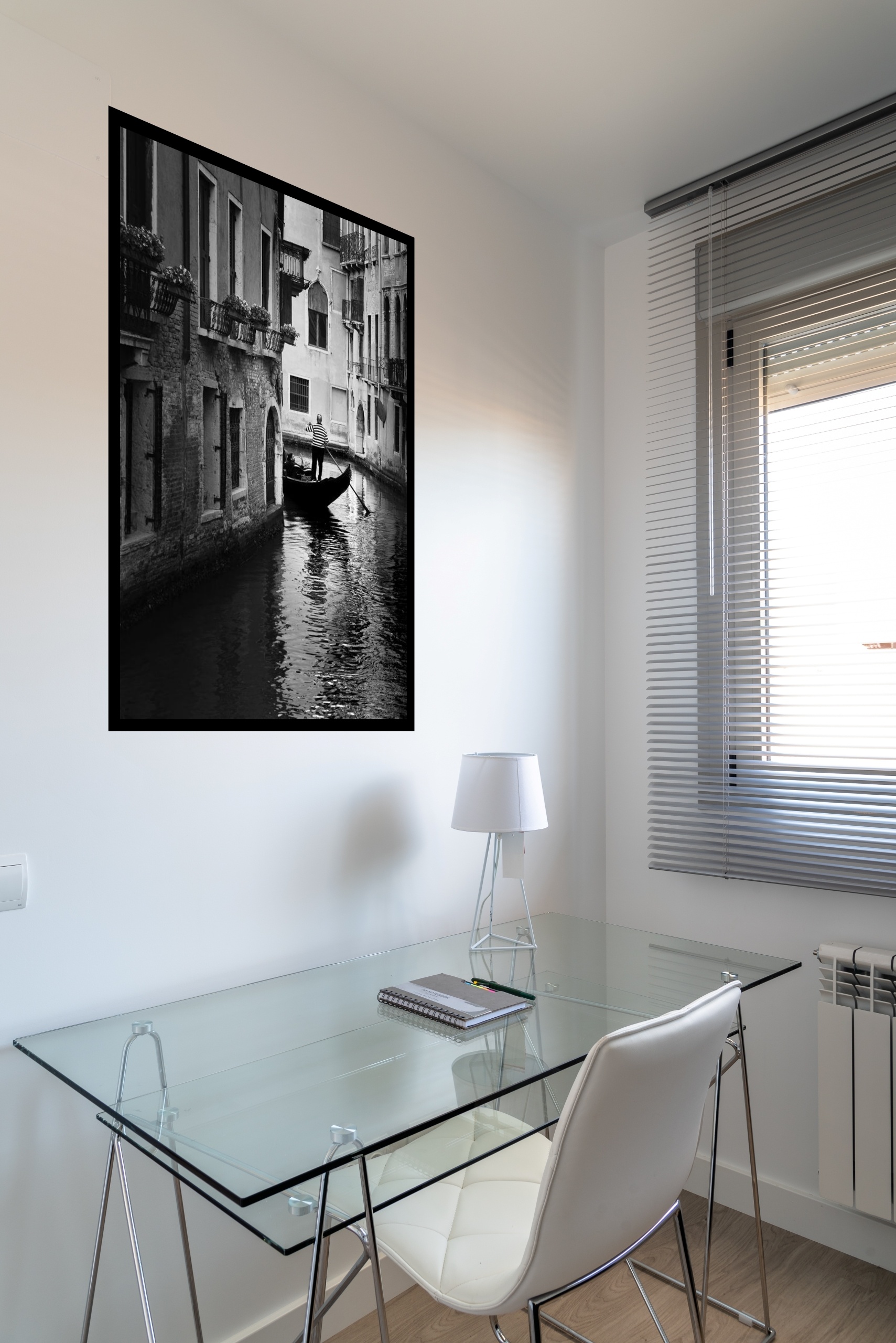 Quadro Decorativo Veneza Fotografia - 70x50 cm