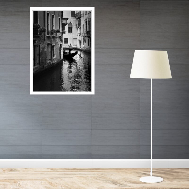 Quadro Decorativo Veneza Fotografia - 70x50 cm