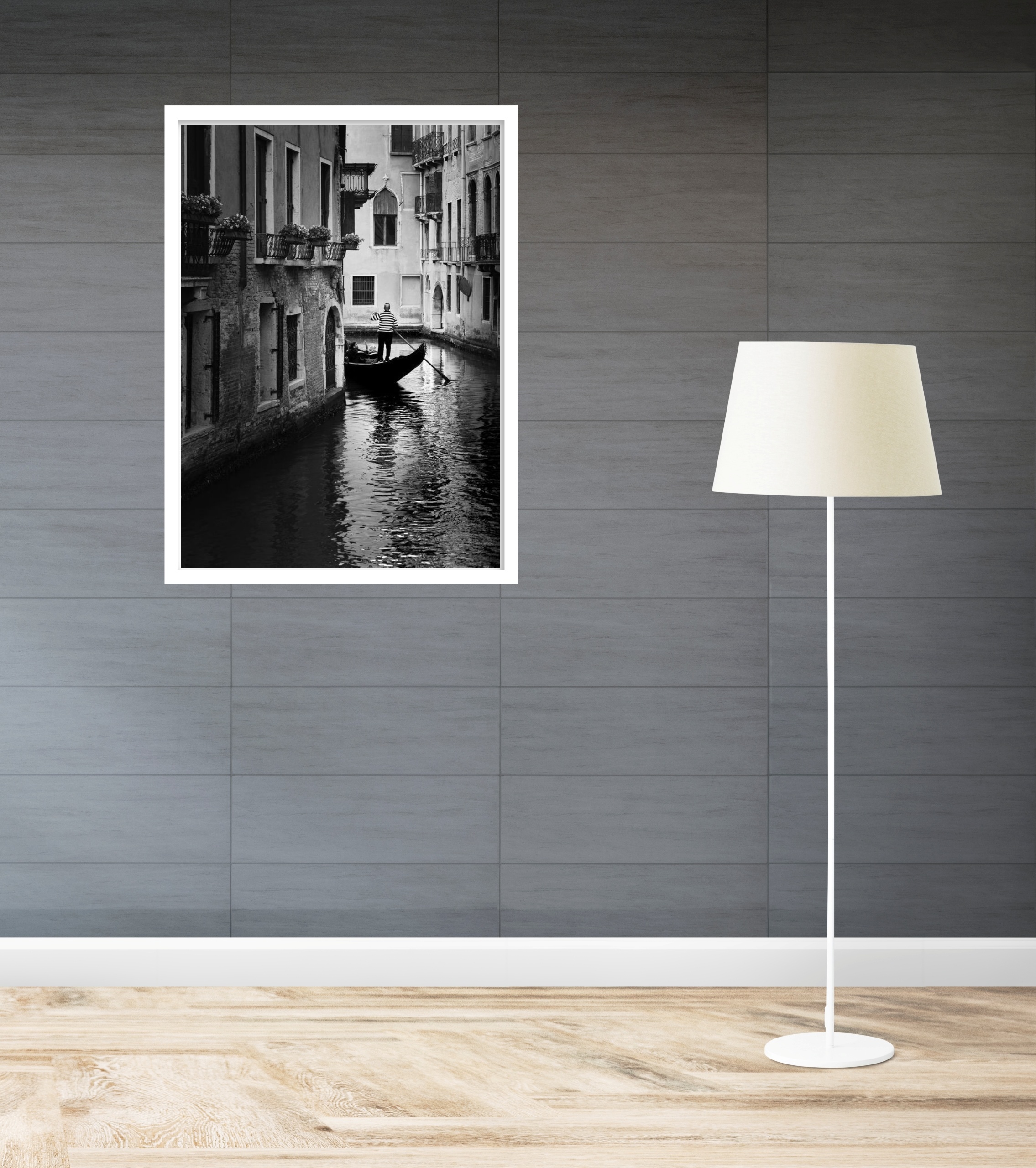 Quadro Decorativo Veneza Fotografia - 70x50 cm