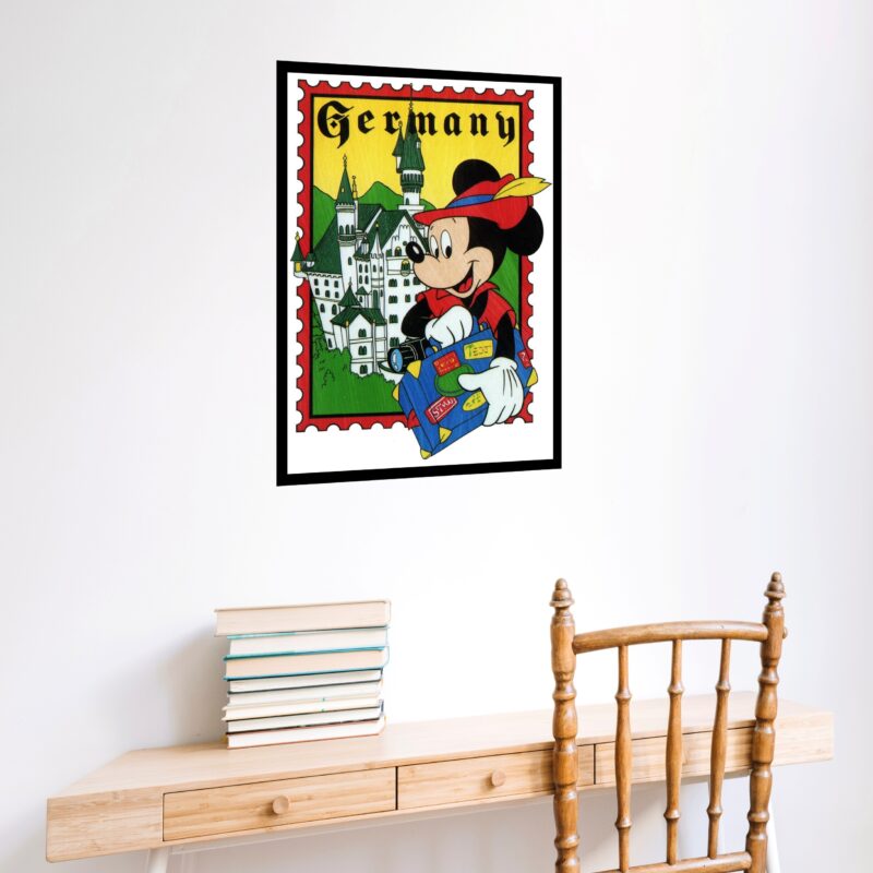 Quadro Decorativo Viagem Para Alemanha - 70x50 cm