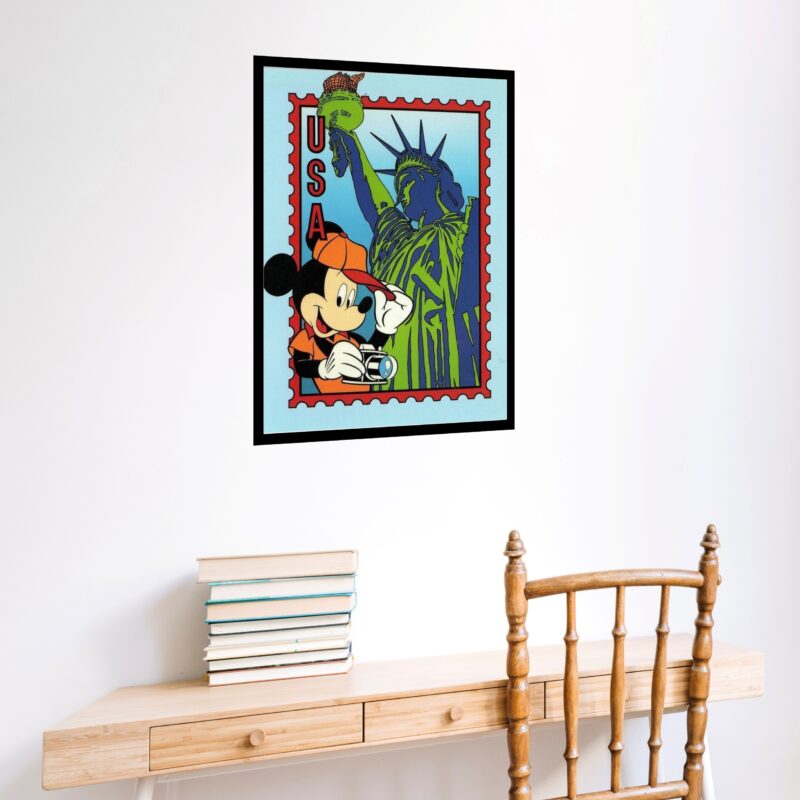 Quadro Decorativo Viagem Para Estados Unidos - 70x50 cm