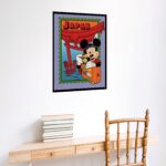 Quadro Decorativo Viagem Para Japão - 70x50 cm