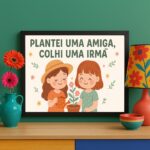 Quadro Decorativo Amiga Irmã