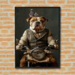 Quadro Decorativo Capivara Alternativa - 70x50 cm