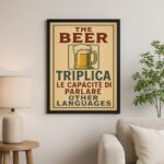 Quadro Decorativo Engraçado Cerveja