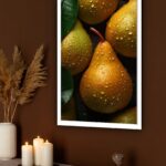 Quadro Decorativo Fotografia Pêras - 70x50 cm