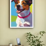 Quadro Decorativo Jack Russell Terrier - 70x50 cm