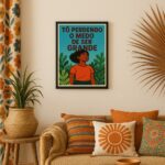 Quadro Motivacional Boho - Ser Grande