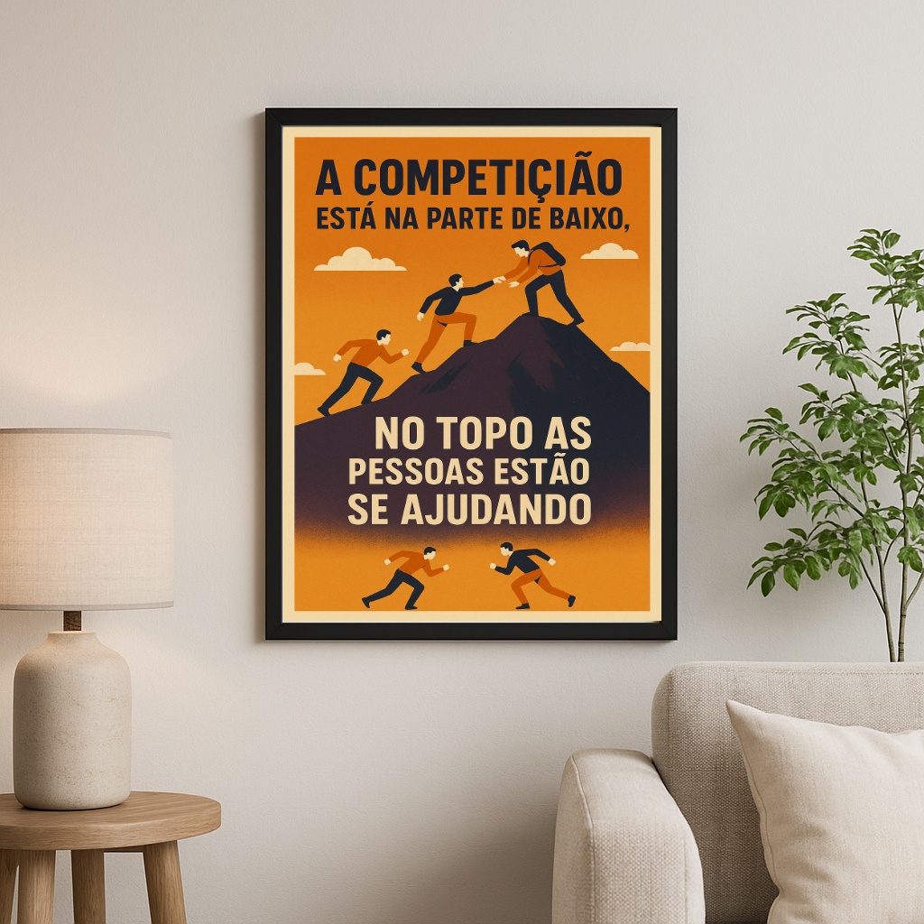 Quadro Motivacional Trabalho Em Equipe