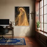 Quadro A Virgem Maria, Mãe de Jesus Cristo - 70x50cm