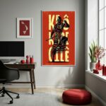 Quadro Candomblé Poster Xangô - 70x50 cm