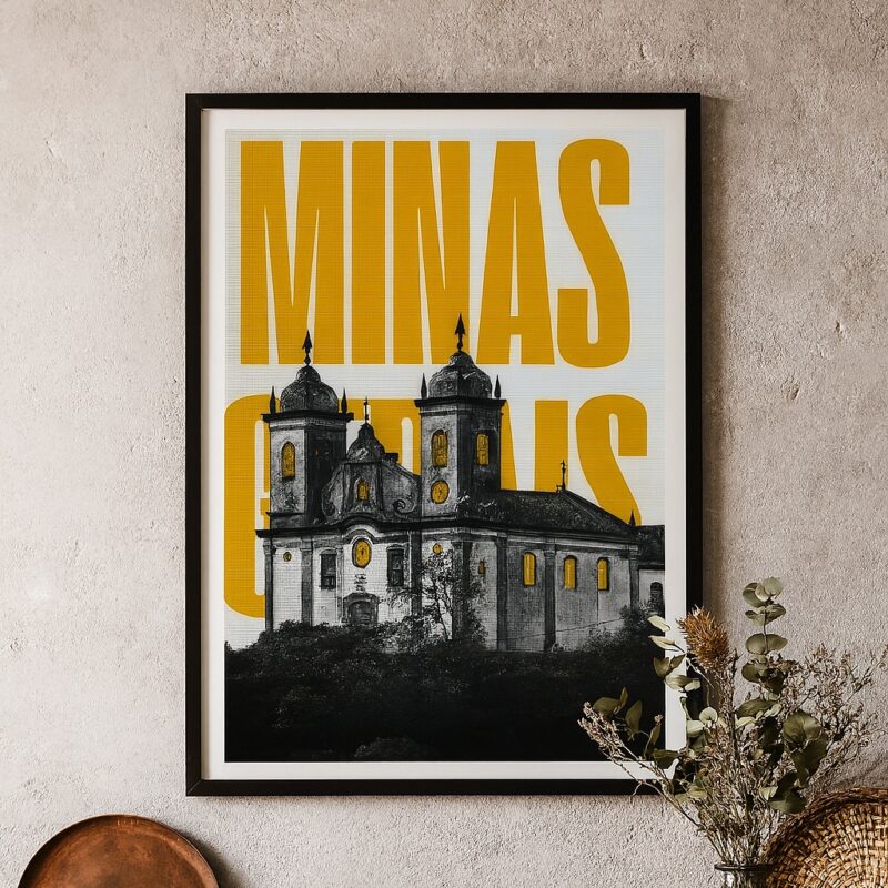 Quadro De Minas Gerais - Igreja Barroca
