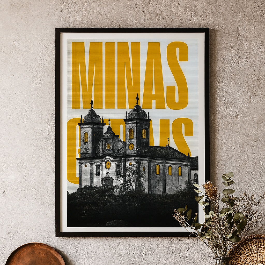 Quadro De Minas Gerais - Igreja Barroca