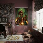 Quadro Decorativo A Bela Cigana Esmeralda - 70x50cm