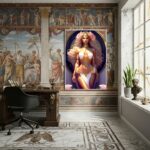 Quadro Decorativo Afrodite - Arquétipo - 70x50cm