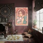 Quadro Decorativo Áries -Primeiro Signo do Zodíaco -70x50cm