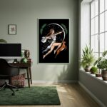 Quadro Decorativo Arte Deusa Artemis - 70x50 cm
