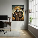 Quadro Decorativo Arte São Bento - 70x50 cm