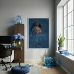 Quadro Decorativo Artístico Iemanjá - 70x50 cm