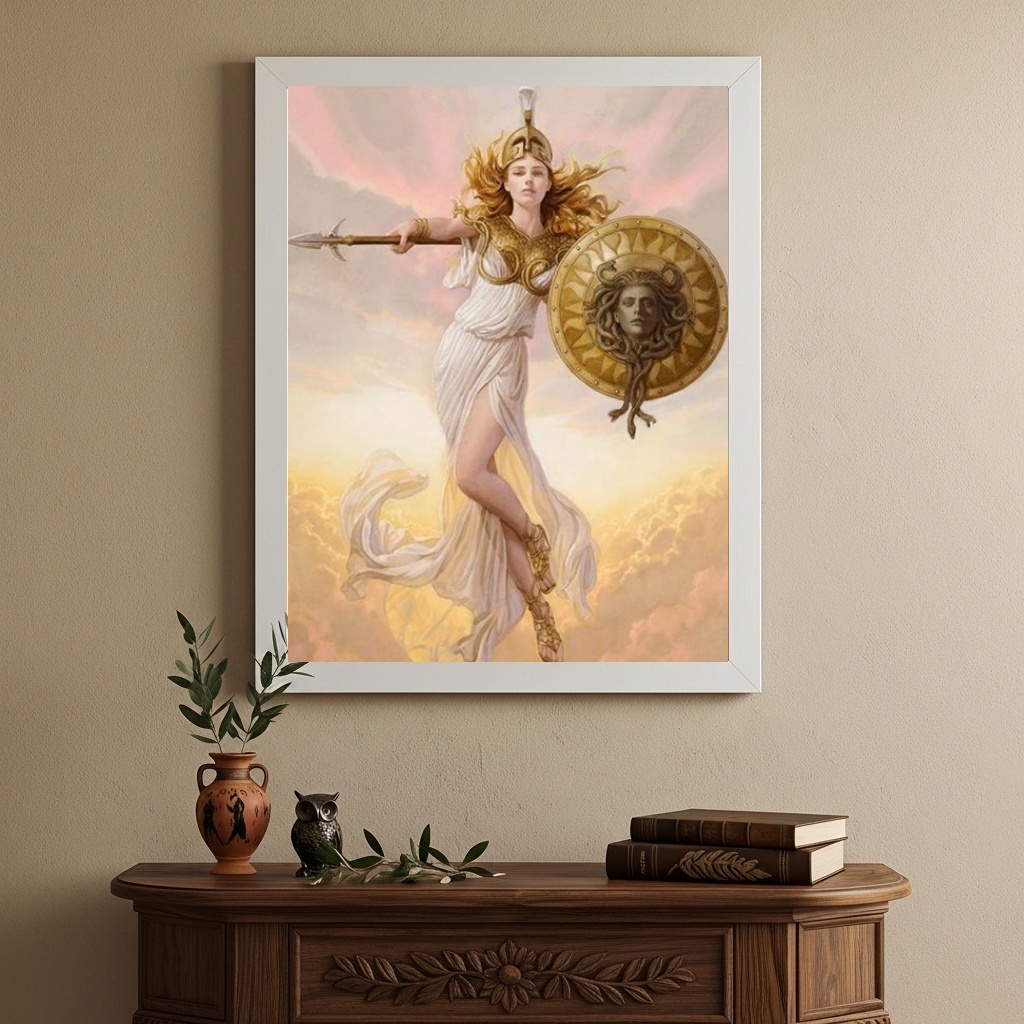 Quadro Decorativo Athenas - 70x50 cm