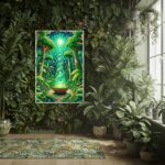 Quadro Decorativo Ayhuasca - 70x50 cm