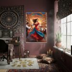 Quadro Decorativo Cigana - 70x50 cm