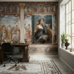 Quadro Decorativo Deusa Grega das Florestas Artemis -70x50cm