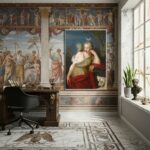 Quadro Decorativo Diana A Deusa Grega da Caça - 70x50cm