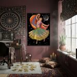 Quadro Decorativo Entidade Cigana - 70x50 cm