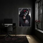 Quadro Decorativo Exu Caveira E Pombagira - 70x50 cm