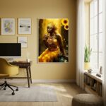 Quadro Decorativo Fotografia Oxum - 70x50 cm