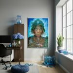 Quadro Decorativo Homem Natureza - 70x50 cm