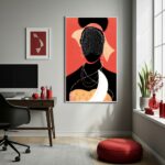 Quadro Decorativo Iansã Guerreira - 70x50 cm