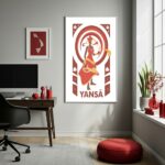 Quadro Decorativo Iansã Yansã - 70x50 cm