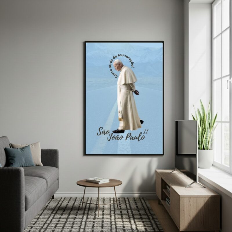 Quadro Decorativo João Paulo II - 70x50 cm