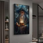 Quadro Decorativo Mago Vidente - 70x50 cm