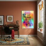 Quadro Decorativo Mandala - Nothing is Impossible - 70x50cm