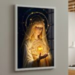 Quadro Decorativo Maria Galáxia - 70x50 cm