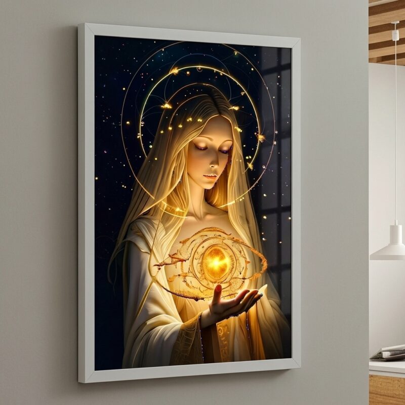 Quadro Decorativo Maria Galáxia - 70x50 cm