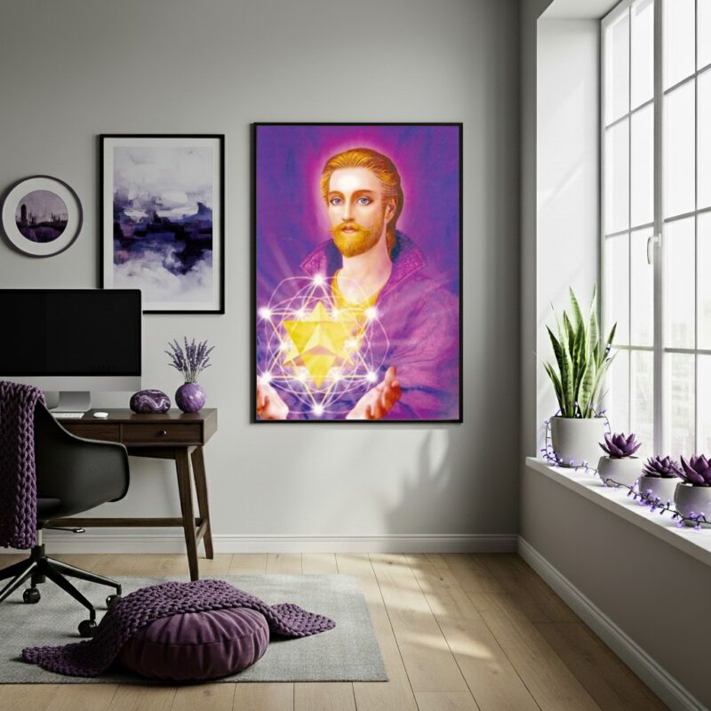 Quadro Decorativo Mestre Saint Germain - 70x50 cm