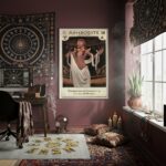 Quadro Decorativo Mitologia Egípcia Afrodite - 70x50 cm
