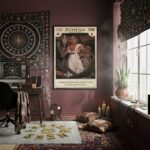 Quadro Decorativo Mitologia Egípcia Arthena - 70x50 cm