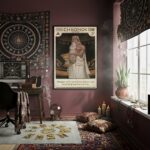 Quadro Decorativo Mitologia Egípcia Chronos - 70x50 cm